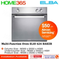 Elba Built-In Multi-Function Oven ELIO 624 BAKER