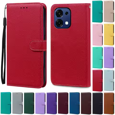 For OPPO A6 Pro Case OPPO A6 Pro 5G 4G Phone Case Wallet Leather Flip Cover For OPPO A6 Pro Case Boo
