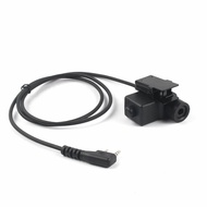walkie talkie radio Tactical Headset Adapter U94 PTT for Baofeng Kenwood HYT TYT Baofeng UV 82 UV5R 