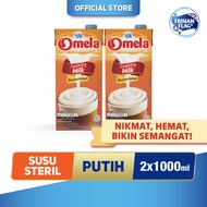 [Paket isi 2] Frisian Flag Omela Foaming Milk 1000ml