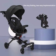 [Live] Baby Stroller 2 Way Lightweight Foldable/cabin size Baby Stroller