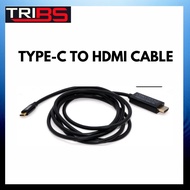 TYPE-C 3.1 TO HDMI CABLE 4K (M/M)