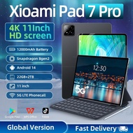 2026 NEW Original MI Pad 7 Pro Tablet 11inch Snapdrago 888 16MP+32MP HD 4K Android 14 22GB+2TB 12000