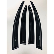 Honda City 2014 2015 2016 2017 2018 2019 2020 Mugen Rain Visor Sun Deflector Gutter IM