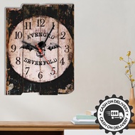 MESIN Md - 63 ] UNIQUE AVENGER VINTAGE WALL CLOCK CLASSIC WALL CLOCK/ Quarts MACHINE WALL CLOCK