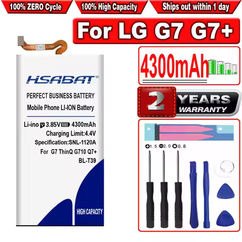 Battery for LG Q6/Nexus 4 5 5X/D802 G6/V30+/X Power 2 II/Pixel 2 XL/G8 G7 V40 V50 G8S V60 ThinQ/K42 