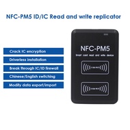 Dual-frequency 125KHZ 13.56MHZ NFC PM5 IC/ID Duplicator RFID Reader Full Writer Decoding Function Ca