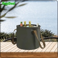 Foot Soaking Bath Bucket 20L Folded PVC Camping Fishing Bucket for Gardening
