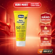 [MALL] Chicco 3-impact sunscreen SPF50+ 75ml (From 0M) - BM003.3