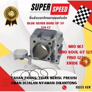 Block Piston BORE UP MIO SMILE SPORTY MIO J FINO FI 113 CC MIO M3 MIO 125150 Cc NMAX AEROX 155 And 5