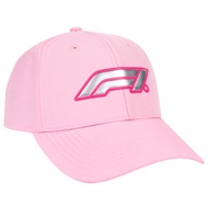 Formula 1 F1 2025 Las Vegas Grand Prix Nylon Logo Adjustable Hat - Pink