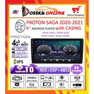 PROTON SAGA 2020 -2021  - Present 9'' (360 CAMERA 8GB RAM 128GB CARPLAY DSP 4G SIM) Android OEM Andr