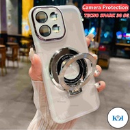 KK TECNO SPARK 30 5G 2024   Magnetic Stand Casing For TECNO Spark30 30Spark Spark 30 30C 30 C 4G 5G 