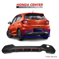 Diffuser difuser spoiler garnish bumper belakang bawah honda all new brio RS 2023 2024