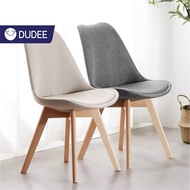 DUDEEเก้าอี้แฟชั่นนอร์ดิก หรูหราทันสมัยสไตล์โมเดิร์น SF23 ฟ้า เก้าอี้