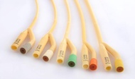 (10PCS/BOX) Hospitech 2way Foley Catheter (SZ:6FG/8FG/10FG/14FG/16FG/18FG/20FG/22FG/24FG)