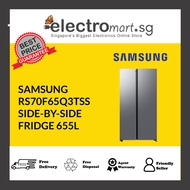 SAMSUNG RS70F65Q3TSS SIDE-BY-SIDE FRIDGE 655L