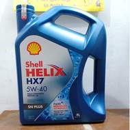 Ready Oli Shell Helix Hx7 Plus 5W-40 4L Galon - Oli Shell Helix Hx7