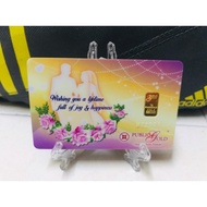 1g Public Gold LBMA Bullion Bar Gold Bar (Au 999.9) - Wedding Limited Edition