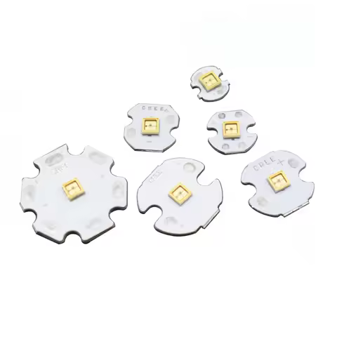 Deep UVC LED Module Light Source 1W 250nm 252nm 254nm 260nm Ultra Violet LED Chip For Sterilization 