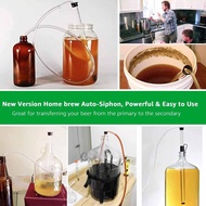 [lzdjlmy2ua] Auto Siphon Lightweight Sturdy Siphoning Kit for Home Brewing Beer Mead