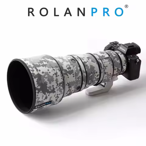 ROLANPRO Lens Coat For SONY FE 300 mm F2.8 GM OSS Waterproof Protective Case Camouflage Rain Cover S