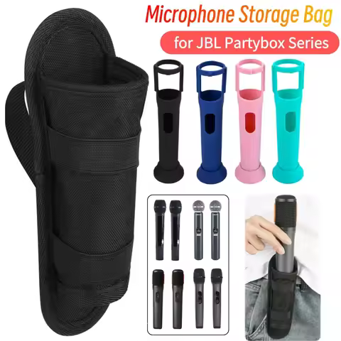 Wireless Microphone for JBL Partybox Wireless Microphone Lightweight Silicone Protective Case Anti-R