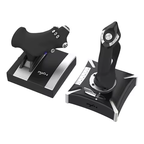 PXN 2119pro fessional ergonomic design Ps4 flight emulator independent flight joystick Compatible wi