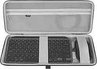 Geekria Hard Case Compatible with Logitech MX Keys Mini Advanced Wireless Illuminated Keyboard, and 