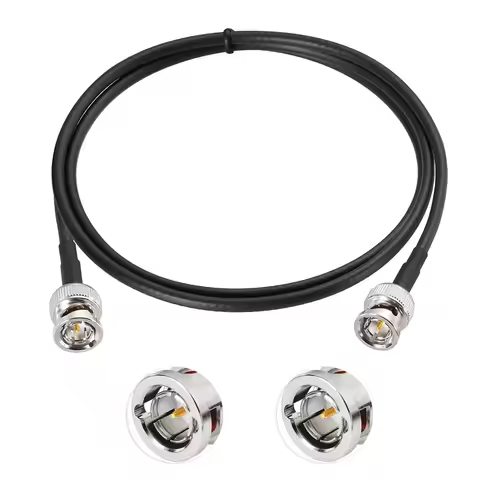 Superbat 75ohm BNC Male to Plug HD SDI Cable 3G 6G Support 4K 8K Belden 1855A Precision Video Cable 