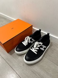 Hermes Deep Sneaker in black 愛馬仕黑色女裝運動鞋