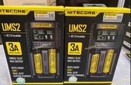 (現貨, 香港行貨) Nitecore UMS2 智能快充 USB 雙槽 QC高电流4A 多功能電池充電器 Battery Charger