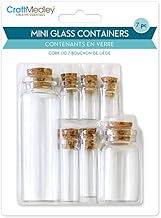Mini Containers With Cork Lid 7/Pkg-GB801