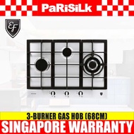 (Bulky) EF EFH 3761 TN VSB Gas Hob (68CM)