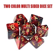 Dungeons Educational Dragons DND Tabletop PH Sandaro Polyhedral 7Pcs -DND Kids Dice Game Toy For