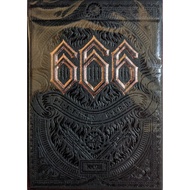 666 V4 (Rose Gold) Playing Cards by Riffle Shuffle