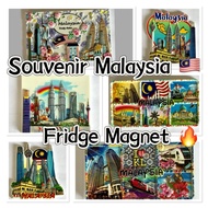 [READY STOCK] Fridge Magnet Souvenir Malaysia KL KLCC Merdeka 118 Cenderamata Present Gift 马来西亚吉隆坡双峰