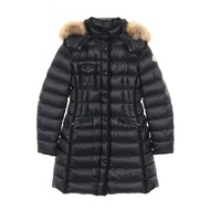 MONCLER HERMIFUR 羽絨外套 4990015 尼龍 黑 二手 女款