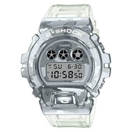 CASIO G-SHOCK GM-6900 series GM-6900SCM-1 銀色 迷彩 半透明 錶帶 200米 防水 GSHOCK GM6900SCM