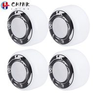 CHINK 4Pcs/Set Skateboard Replacement Wheels, PU 78-85A Hardness Skateboard Wheels, Durable High Ela