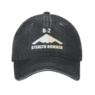 Fashion Hat B-2 Stealth Bomber Jet Airplane B2 Pilot Usaf Usa Patriotic Baseball Cap Unisex Hat One 
