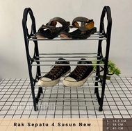 Rak Sepatu Sandal CH828 Warna / Rak Sepatu portable 4 susun