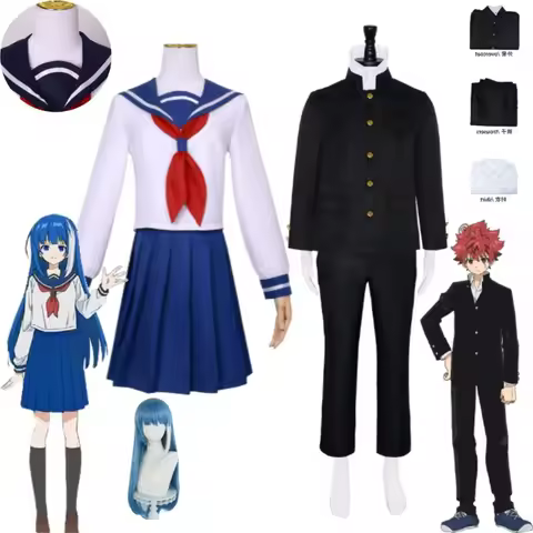 Asano Taiyo Yozakura Mutsumi Cosplay Costume Mission Yozakura Family School Uniform Full Set for Wom