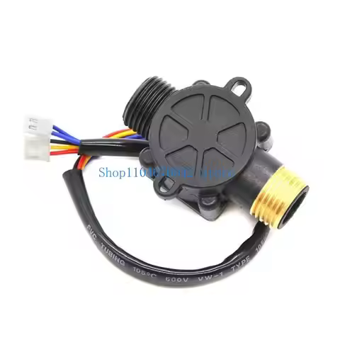 652F G1/2" DN15 Hall Effect Liquid Water Sensors Switches Flowmeter Counter Meter DC5V-24V 1-30L/Min