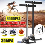 Pompa airgun Pompa Pcp PANAS 6000Psi / 4500Psi Pompa Tangan Tekanan Tinggi Pompa Tangan Tekanan Ting