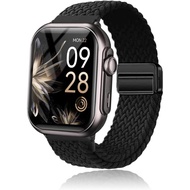 Band for RUXINGX G62 Smart Watch, Breathable Braided Wristbands,Nylon Braided Band,Adjustable Wristb