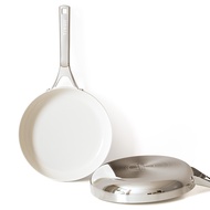 TJean กระทะสแตนเลสแท้ 26cm กระทะ กระทะเคลือบหินอ่อน ทำความสะอาดง่าย