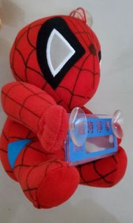 蜘蛛人吸盤布偶 裝飾品