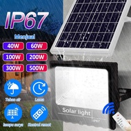Solar Powered Lamp Solar Cell Panel Waterproof 60W Automatic Solar Lamp