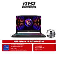 MSI Katana 15 B13VGK-1297 15.6'' FHD 144Hz Gaming Laptop ( i9-13900H, 16GB, 1TB SSD, RTX 4070 8GB, W11 )